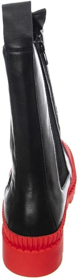 Jeffrey Campbell Laarzen 'Womens Trecking Black Red Boots' zwart - Foto 6