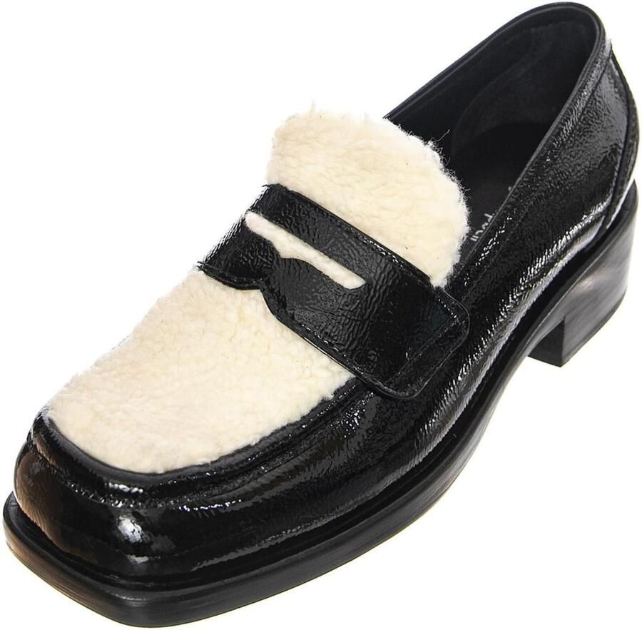 Jeffrey Campbell Mocassins 'Sorbonne-F' zwart