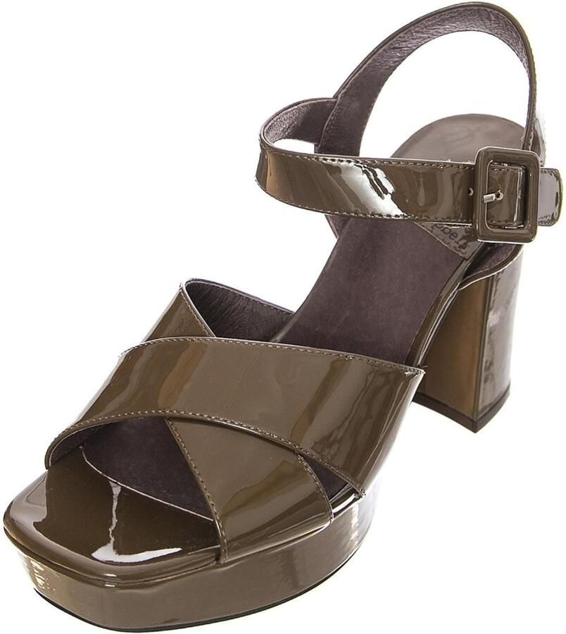 Jeffrey Campbell Sandaal 'Amma-Nw' bruin