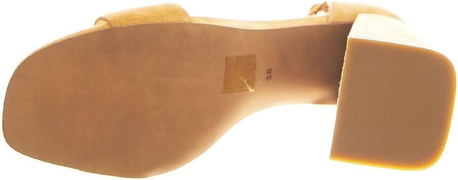 Jeffrey Campbell Sandaal 'Pop-Star-B Natural Gold Suede' beige - Foto 6