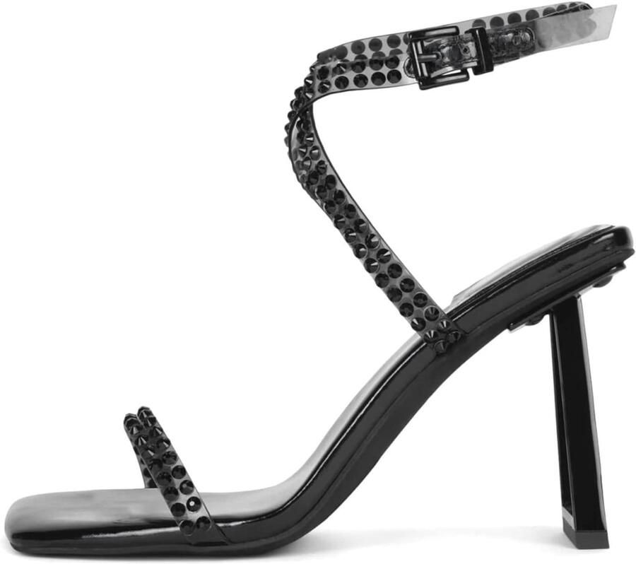 Jeffrey Campbell Sandaal 'W' Favored Black' zwart - Foto 2