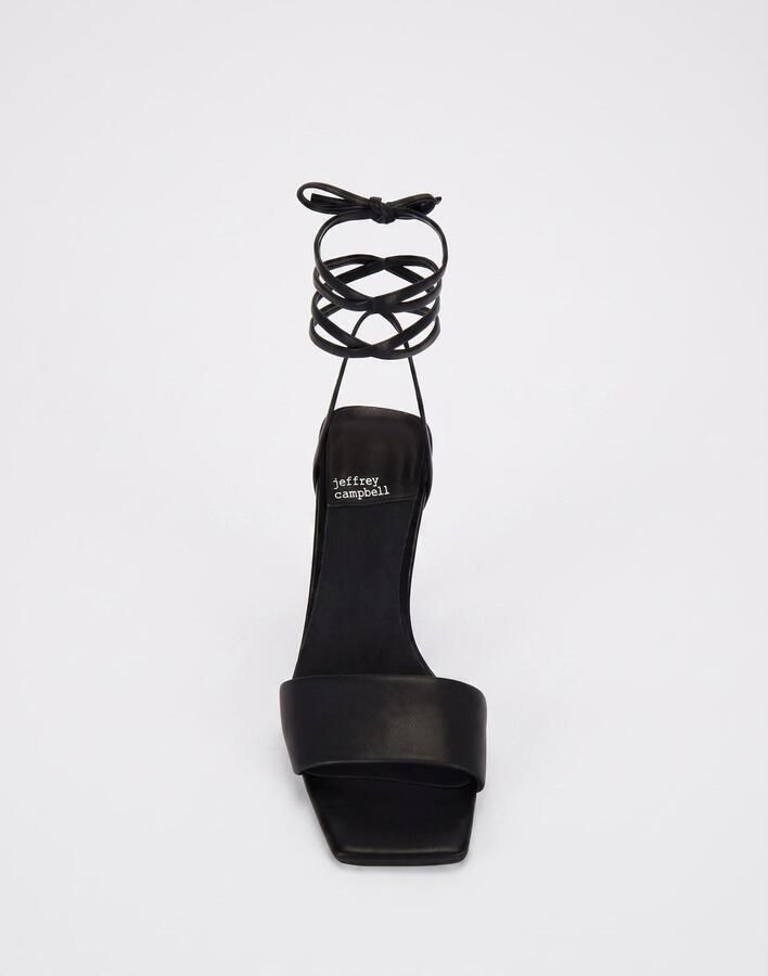 Jeffrey Campbell Sandalen met riem 'READY' zwart - Foto 4