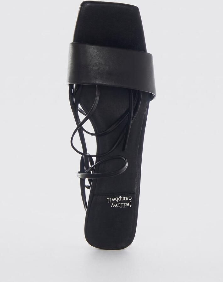 Jeffrey Campbell Sandalen met riem 'READY' zwart - Foto 3