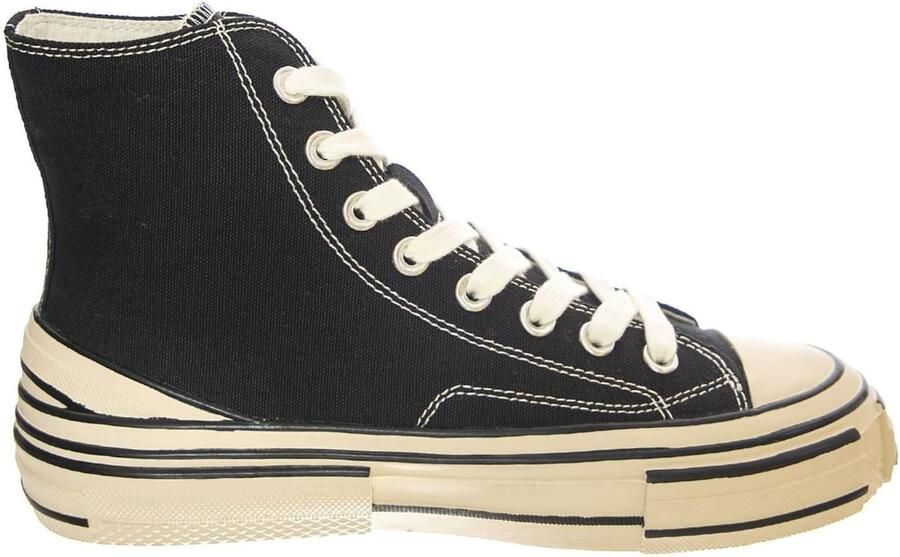 Jeffrey Campbell Sneakers hoog 'JC Play Endorphin-H Canvas Black Shoes' zwart - Foto 2