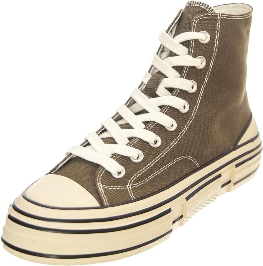 Jeffrey Campbell Sneakers hoog 'JC Play Endorphin-H Canvas Khaki Shoes' groen