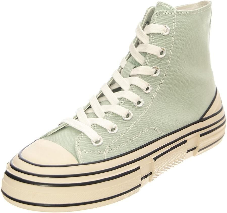 Jeffrey Campbell Sneakers hoog 'JC Play Endorphin-H Mint Canvas Shoes' groen