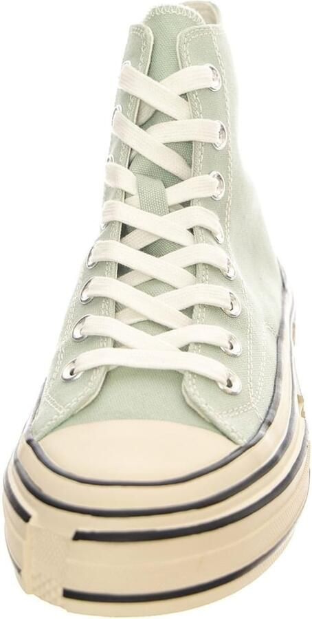 Jeffrey Campbell Sneakers hoog 'JC Play Endorphin-H Mint Canvas Shoes' groen - Foto 3
