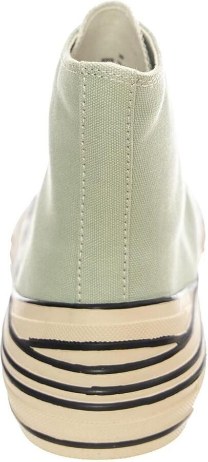 Jeffrey Campbell Sneakers hoog 'JC Play Endorphin-H Mint Canvas Shoes' groen - Foto 5