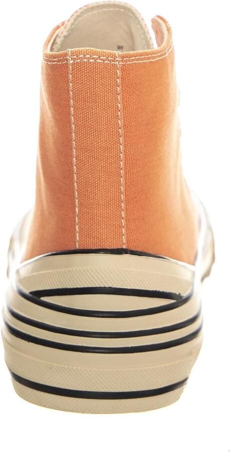 Jeffrey Campbell Sneakers hoog 'JC Play Endorphin-H Orange Canvas' oranje - Foto 4