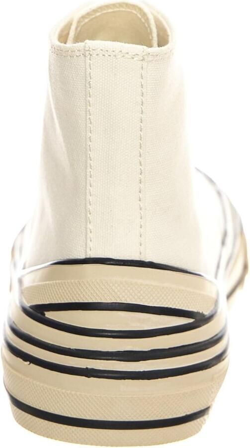 Jeffrey Campbell Sneakers hoog 'JC Play Endorphin-H White Canvas' wit - Foto 4