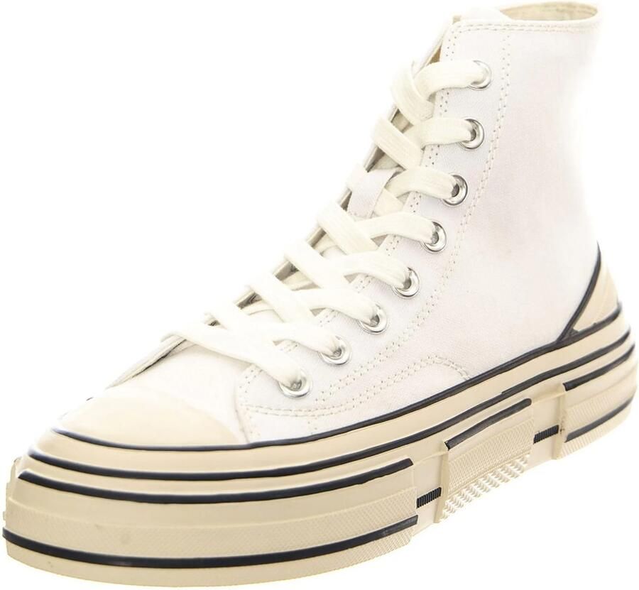 Jeffrey Campbell Sneakers hoog 'JC Play Endorphine-H Light White Canvas' wit