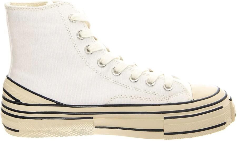 Jeffrey Campbell Sneakers hoog 'JC Play Endorphine-H Light White Canvas' wit - Foto 2