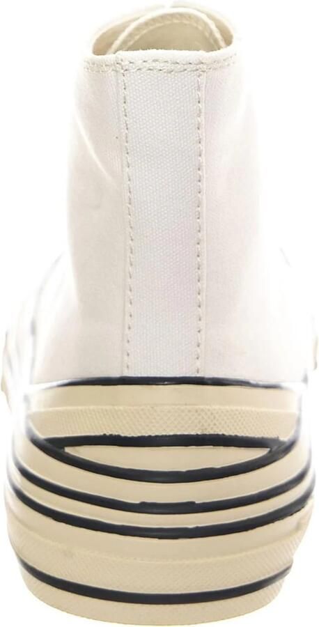 Jeffrey Campbell Sneakers hoog 'JC Play Endorphine-H Light White Canvas' wit - Foto 4