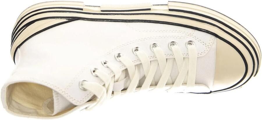 Jeffrey Campbell Sneakers hoog 'JC Play Endorphine-H Light White Canvas' wit - Foto 5