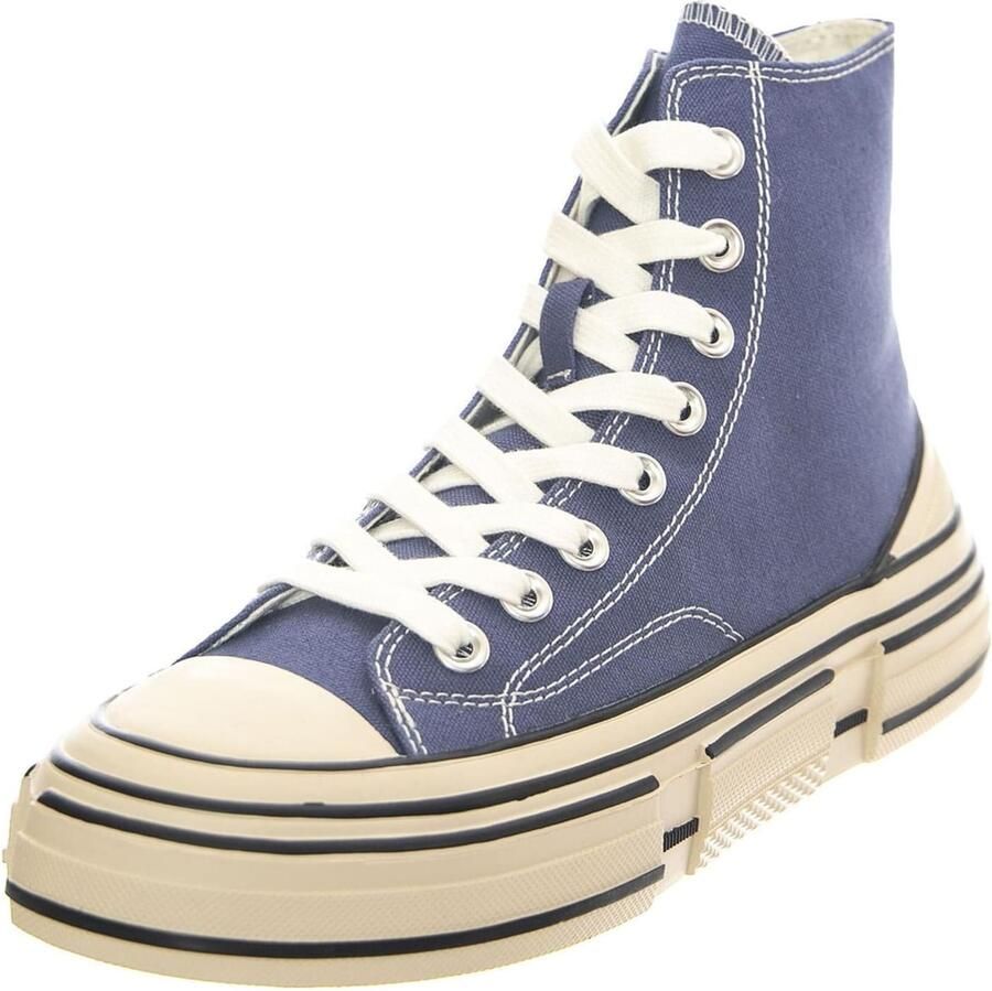 Jeffrey Campbell Sneakers hoog 'JC Play Endorphine-H Navy Canvas' blauw