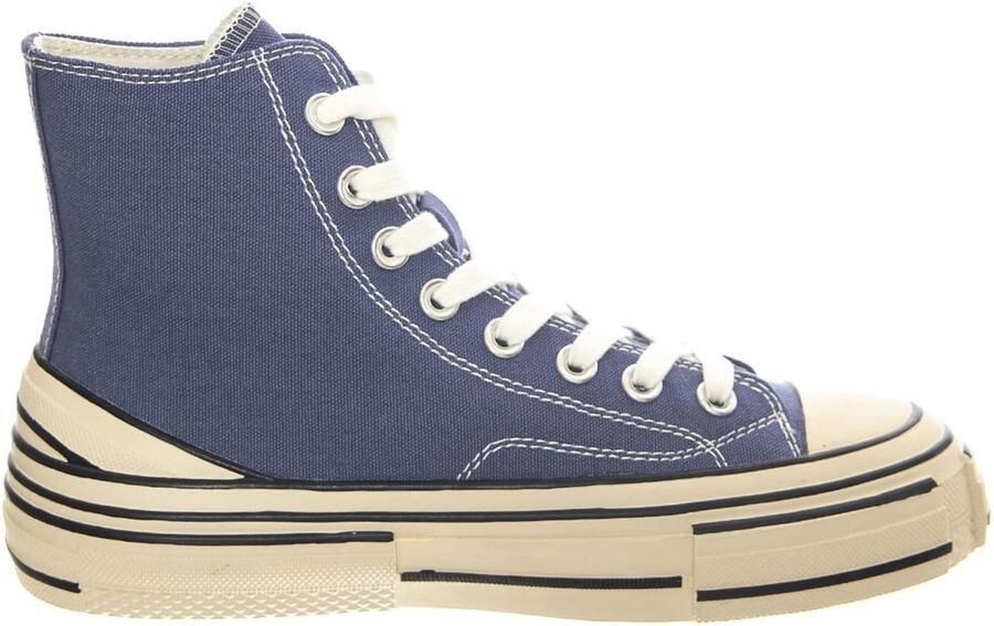Jeffrey Campbell Sneakers hoog 'JC Play Endorphine-H Navy Canvas' blauw - Foto 2