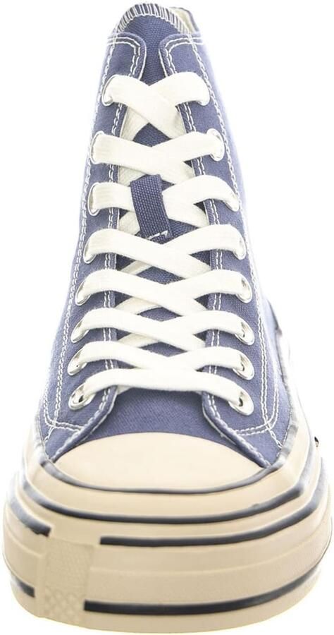 Jeffrey Campbell Sneakers hoog 'JC Play Endorphine-H Navy Canvas' blauw - Foto 3