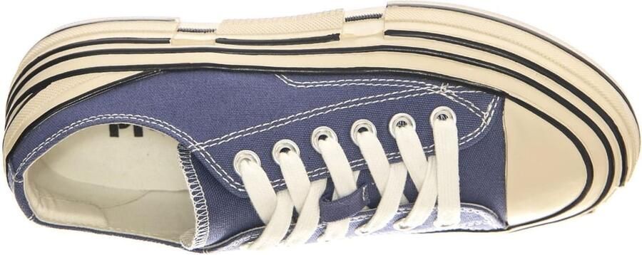 Jeffrey Campbell Sneakers laag 'Endorphin Navy Canvas' blauw - Foto 5