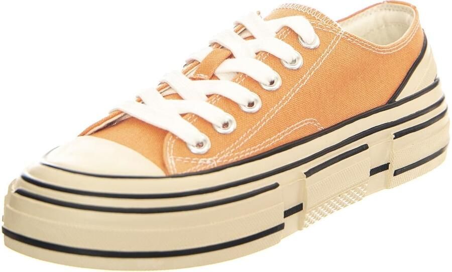 Jeffrey Campbell Sneakers laag 'Endorphin Orange Canvas' oranje