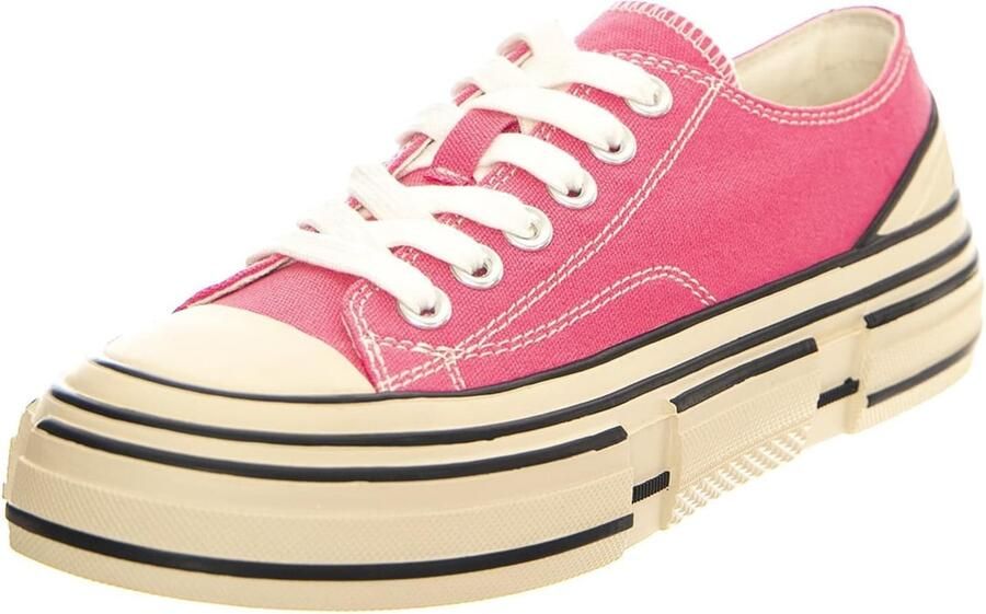 Jeffrey Campbell Sneakers laag 'Endorphin Pink Canvas' rosa