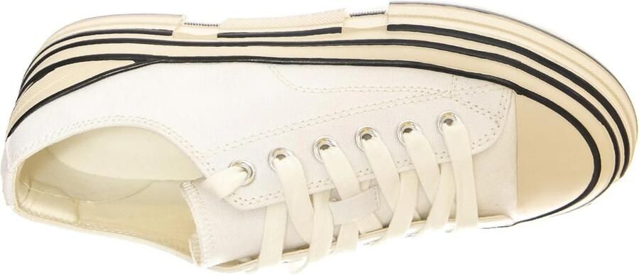 Jeffrey Campbell Sneakers laag 'JC Play Endorphin-H Canvas White Shoes' wit - Foto 5