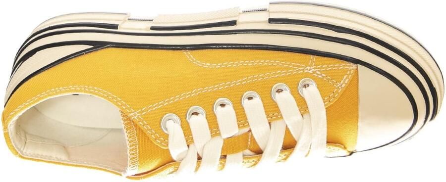 Jeffrey Campbell Sneakers laag 'JC Play Endorphin-H Canvas Yellow Shoes' geel - Foto 5