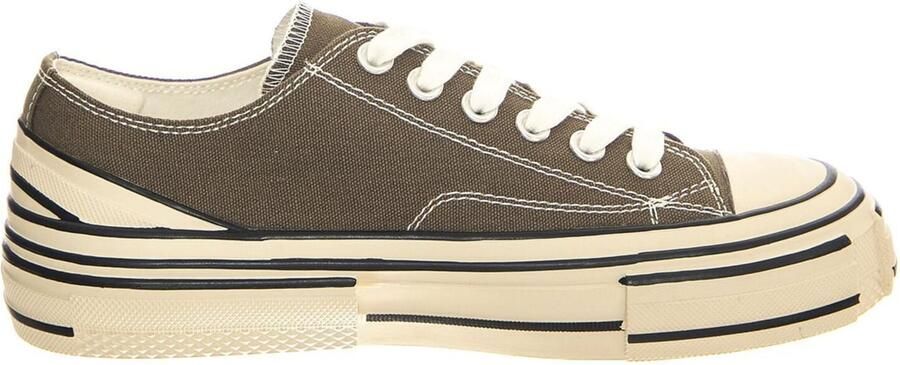 Jeffrey Campbell Sneakers laag 'JC Play Endorphin Khaki Canvas' groen - Foto 4