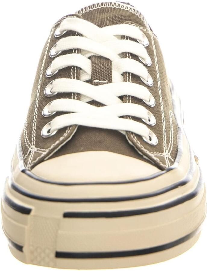 Jeffrey Campbell Sneakers laag 'JC Play Endorphin Khaki Canvas' groen - Foto 2