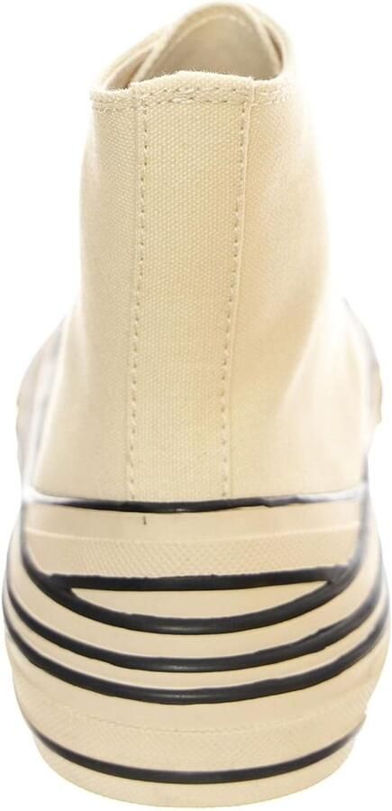 Jeffrey Campbell Sportieve veterschoen 'JC Play Endorphin-H Lilac Cream Shoes' wit - Foto 4