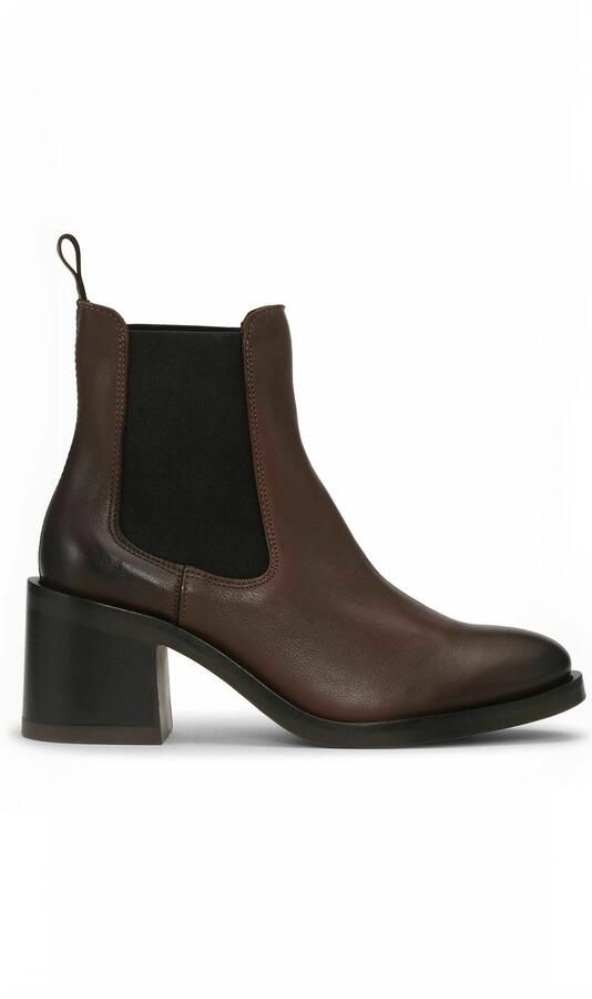 JoDis Chelsea boots ' SANDRA ' donkerbruin