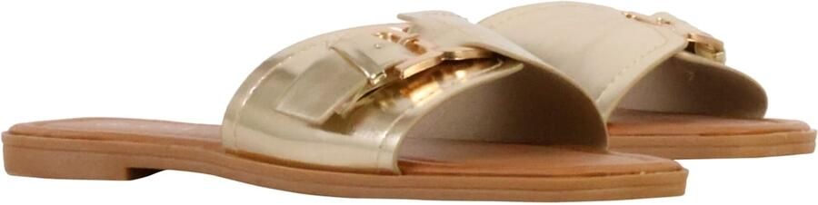 Joia Sandaal 'Flache Sandalen zum Hineinschlüpfen' goud - Foto 7