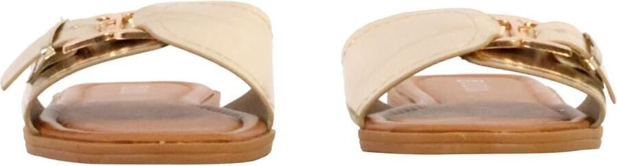 Joia Sandaal 'Flache Sandalen zum Hineinschlüpfen' goud - Foto 6