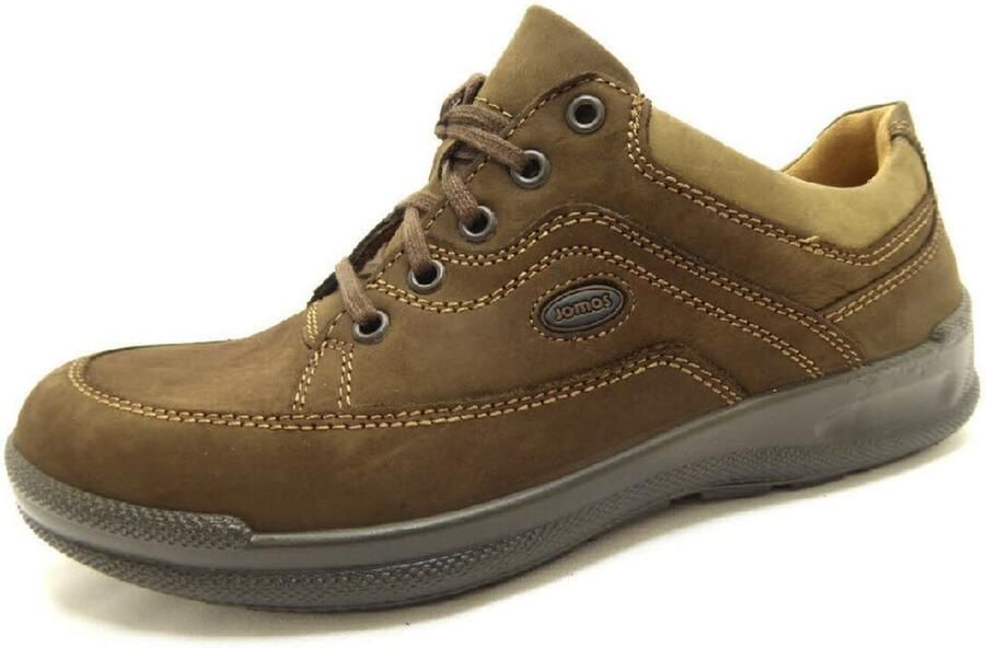 Jomos Veterschoenen Men Life met gepolsterde schaprand vrijetijdsschoen lage schoen veterschoen