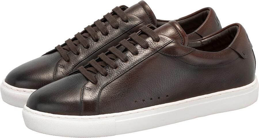 JOOP! SHOES Sneakers van runder nappa met reliëflogo - Foto 5