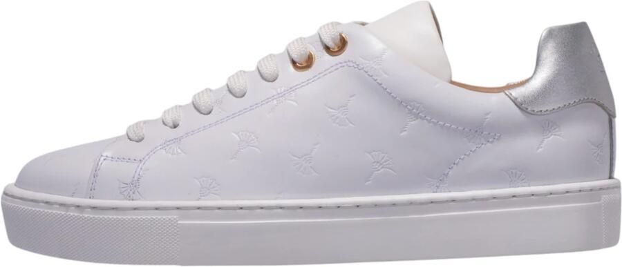 JOOP! Sneakers laag 'Piatto Stampa Cari' zilver wit