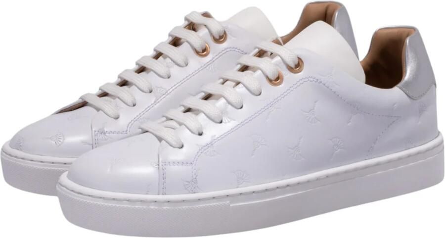 JOOP! Sneakers laag 'Piatto Stampa Cari' zilver wit - Foto 4