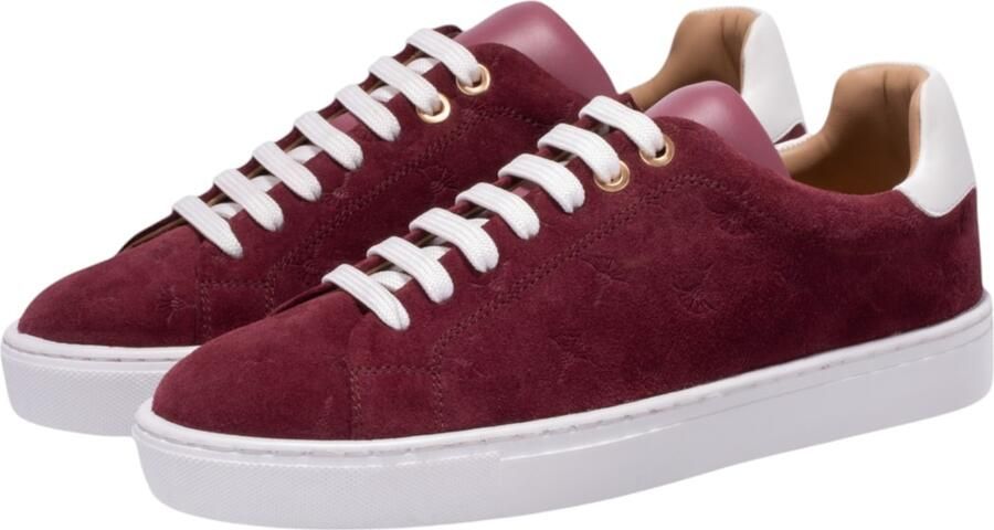 JOOP! Sneakers laag 'Velo Stampa Cari' bourgogne wit - Foto 4