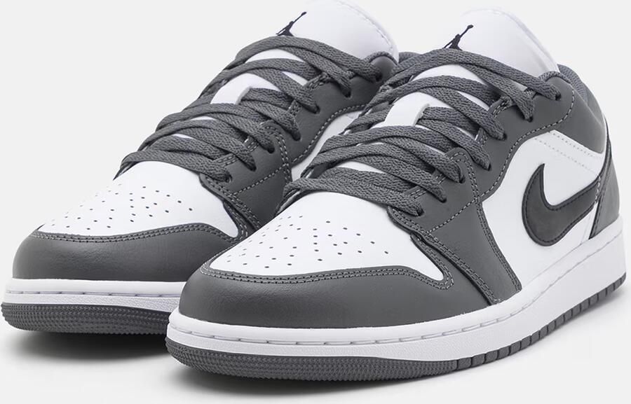 Nike Dunk Nike Air Jordan 1 Low Sneaker Unisex Wit Zwart Grijs LET OP! Doos Zonder Deksel - Foto 7
