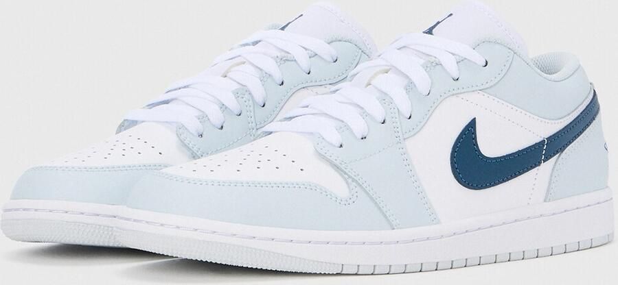 Jordan Sneakers laag 'Air 1' navy lichtblauw wit - Foto 5