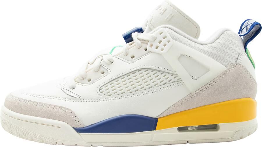 Jordan Sneakers laag 'Spizike' crème royal blue koningsblauw grasgroen wit
