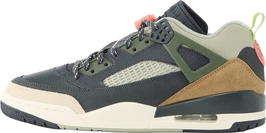 Jordan Sneakers laag 'Spizike' lichtbruin antraciet groen mintgroen