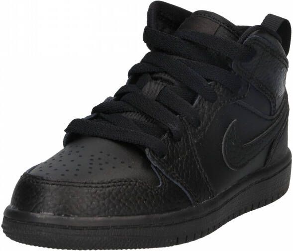 Jordan 1 Mid Kleuterschoen Zwart - Foto 2