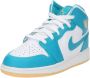 Nike Air Jordan 1 Mid Aquatone (GS) DQ8423-400 Kleur als op foto Schoenen - Thumbnail 2