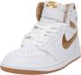 Nike Air Jordan 1 Retro High OG Metallic Gold Sneakers Wit Metallic Goud - Thumbnail 2