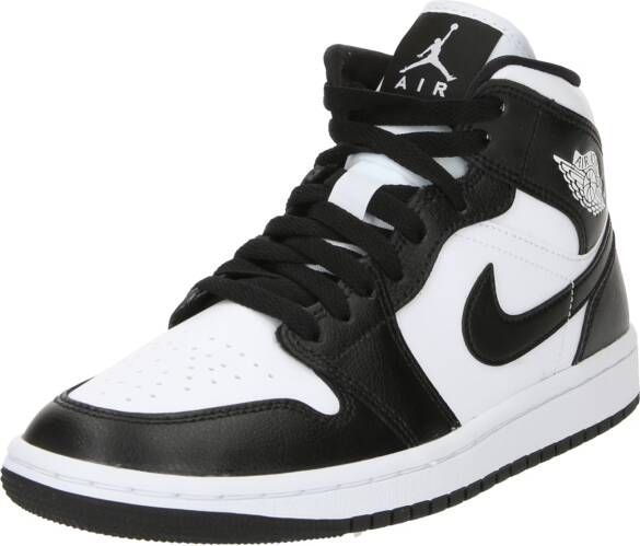 Jordan Wmns Air 1 Mid Basketball Schoenen white black white maat: 36 beschikbare maaten:36.5 37.5 38.5 39 40.5 41 42 36 - Foto 8