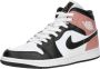 Nike Herenschoenen Air Jordan 1 Mid White- Heren White - Thumbnail 2