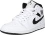 Jordan Air 1 Mid 1 Schoenen white black white black maat: 47 beschikbare maaten:41 42.5 43 44.5 45 46 47.5 40.5 45.5 47 - Thumbnail 5