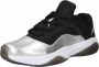 Jordan Wmns Air 11 Cmft Low Black Metallic Silver-White-Sail - Thumbnail 2