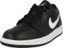 Nike Air Jordan 1 Low Mixte Zwarte Sneakers Black Heren - Thumbnail 2