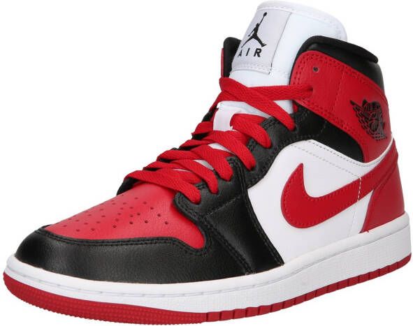 Jordan Wmns Air 1 Mid Black Gym Red White Schoenmaat 37 1 2 Sneakers BQ6472 079 - Foto 3